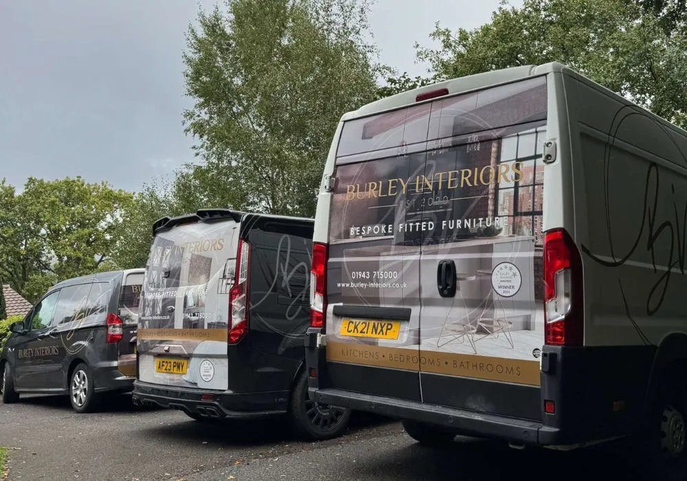 Burley Interiors fleet vans